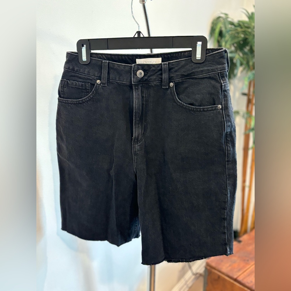 Dynamite Long Jean Shorts